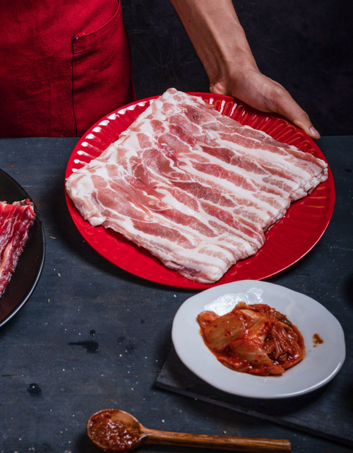 Load image into Gallery viewer, Premium Pork Sukiyaki 500g
