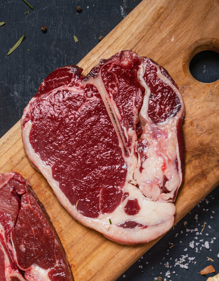 Australian Porterhouse Butter-Aged Steak 1kg (4 slices)