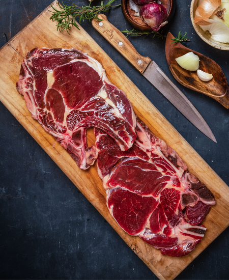 Australian T-Bone Butter-Aged Steak 1kg (4 slices)