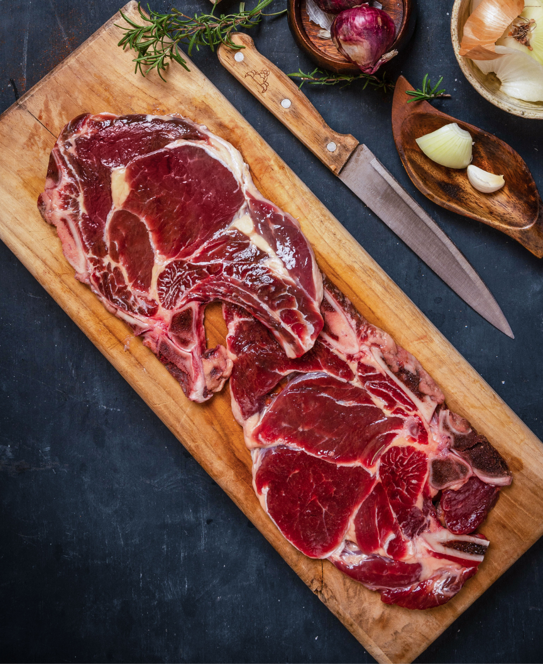 Australian T-Bone Butter-Aged Steak 245g (1 slice)